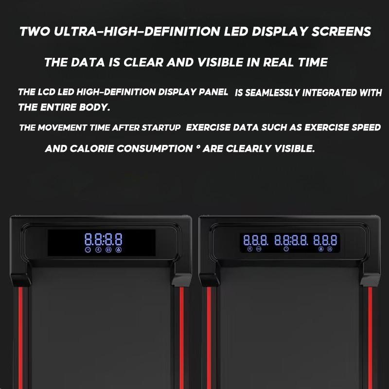 Small Foldable Silent LED Display Electric Treadmill Home Use Indoor Gym Weight Loss Exercise Walking Machine