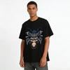 Samurai Gorilla Print Trendy Street Style Casual Short Sleeve T-Shirt Pure cotton T-shirt