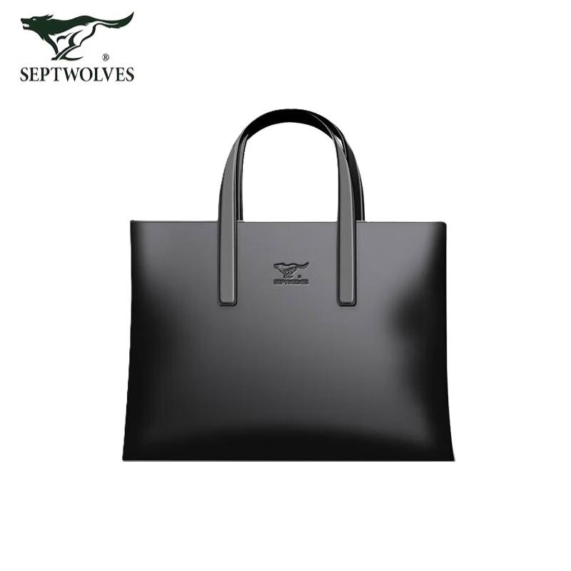 SEPTWOLVES Men s Business Briefcase Handbag 14 inches