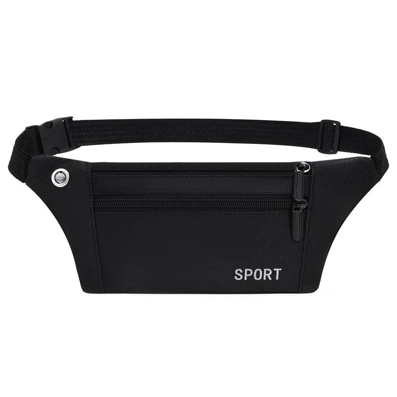 Durable Canvas Waist Bag for Seniors, Large Capacity Phone & Money Pouch, Wear-Resistant Crossbody for Men and Women