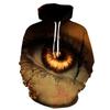 3d Print Eyeball Pattern Hoodies For Men Personality Casual Long Sleeves Pullover Sweatshirts Kids Oversized Hoodies Streetwear