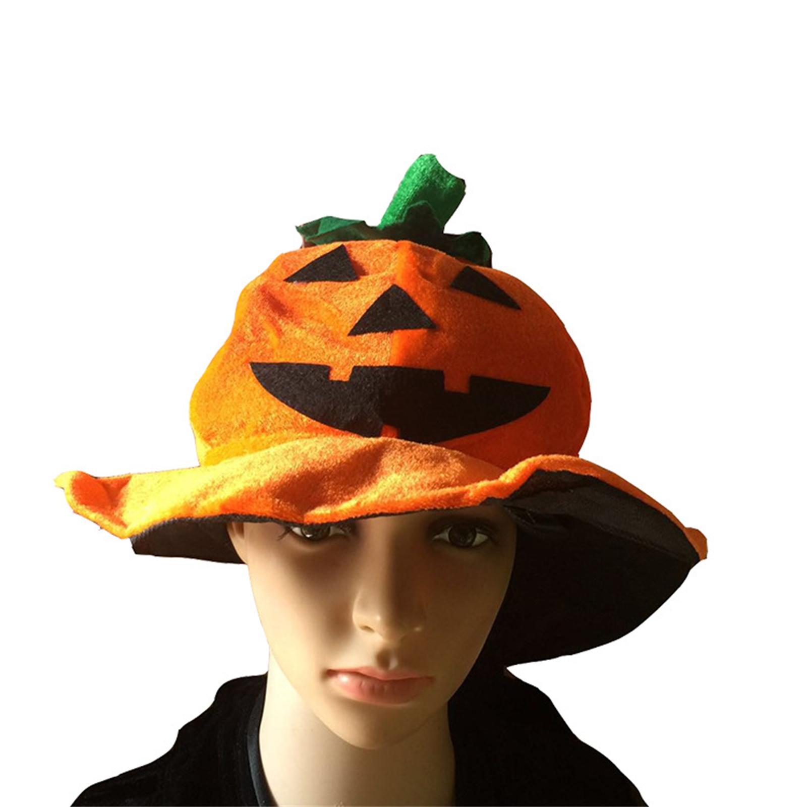 

Party Headgear for Adult Children Cosplay Pumpkin Cap Festival Costume Warm Pumpkin Headwear Kids Photo Props жёлтый