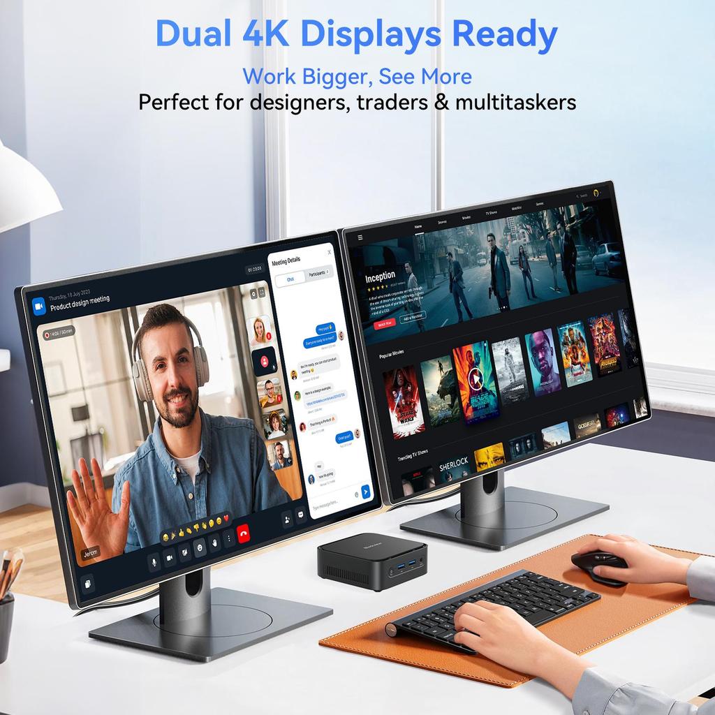 Blackview MP50 AMD Ryzen 5 3500U 16GB DDR4 SSD 512GB Windows 11 Pro