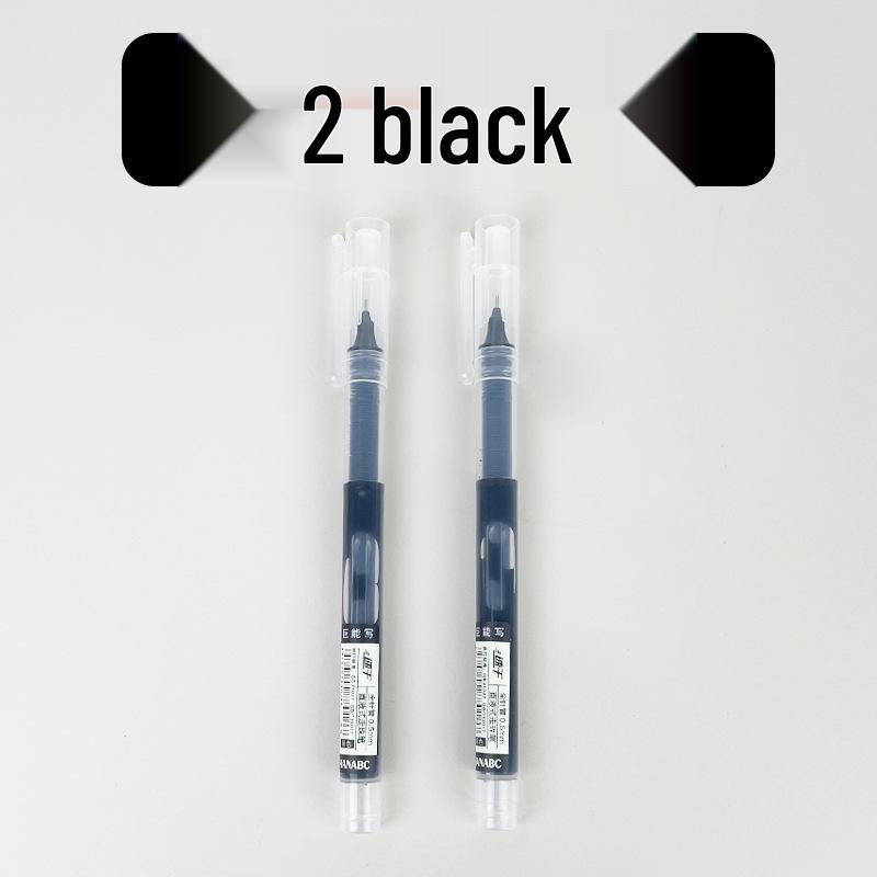 Super Capacity Quick-Dry 0.5mm Black Gel Rollerball Pen 0.5mm