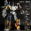 Arrive Transformation Toys Predaking Action Figure Classic Dinosaur Robot Devastator Model Kids Gift NEW YUEXING G1 KO NO BOX Poseable Articulated