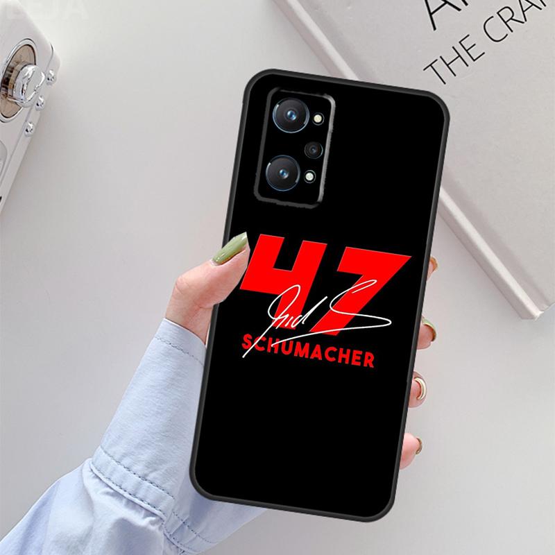 F1 Formula 1 Number For Realme 10 11 Pro Plus GT Neo 5 2T C21Y C30 C31 C33 C35 C55 OnePlus Nord CE 2 3 Lite Case