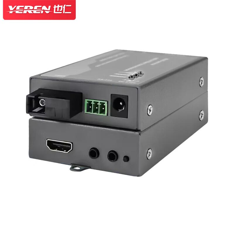 YaRen HDMI Fiber Optic Extender (Uncompressed 3G Video, Audio, RS232)