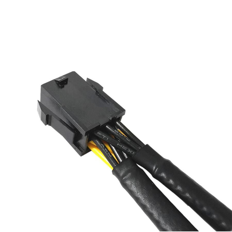 10× PCI Express 6-pin to Dual 8-pin (6+2 pin) GPU Video Card Power Adapter Cable