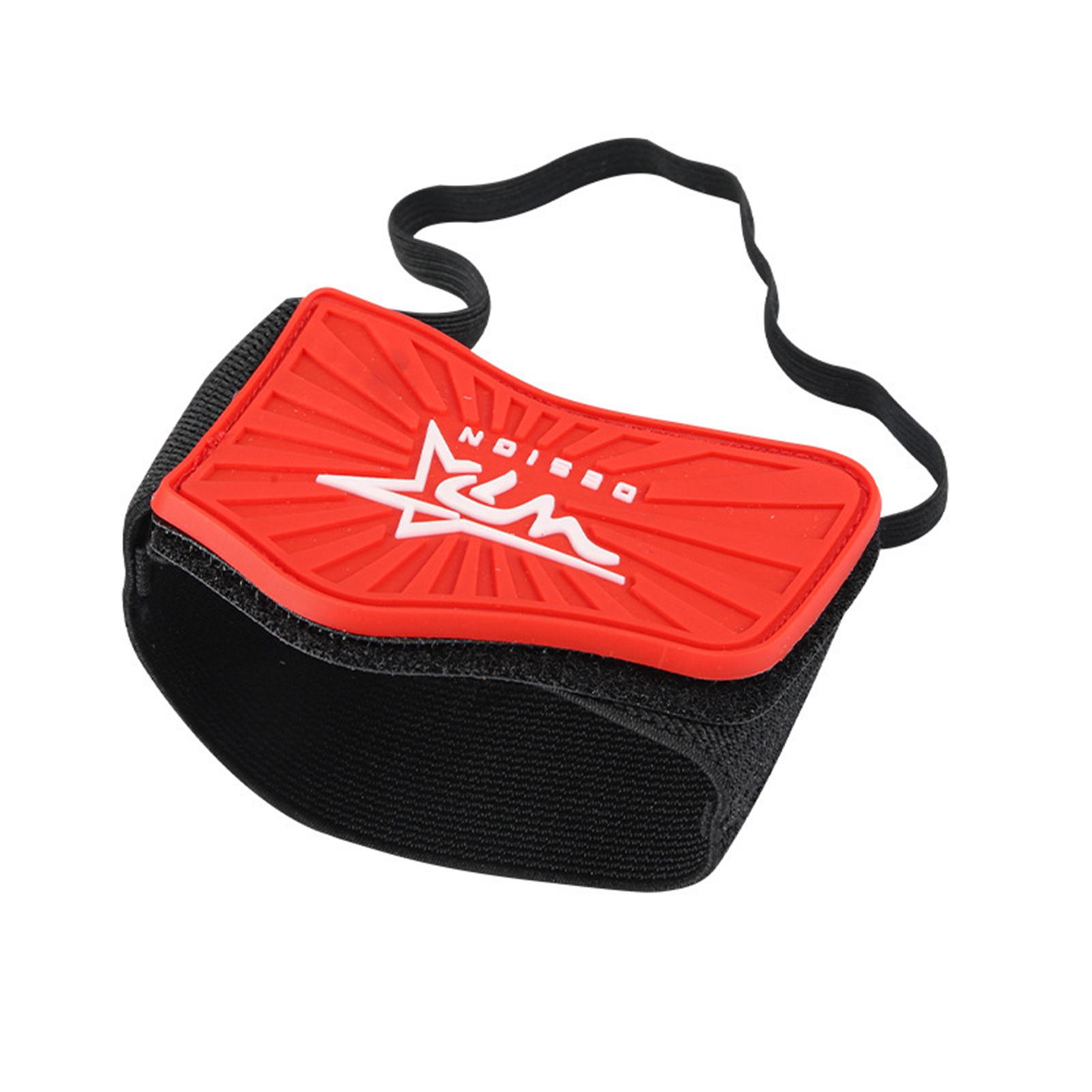 

Резиновый чехол для мотоциклетной экипировки, чехол для переключения передач, защитная накладка для обуви, регулируемая защитная накладка, противоскользящий дизайн, практичный красный