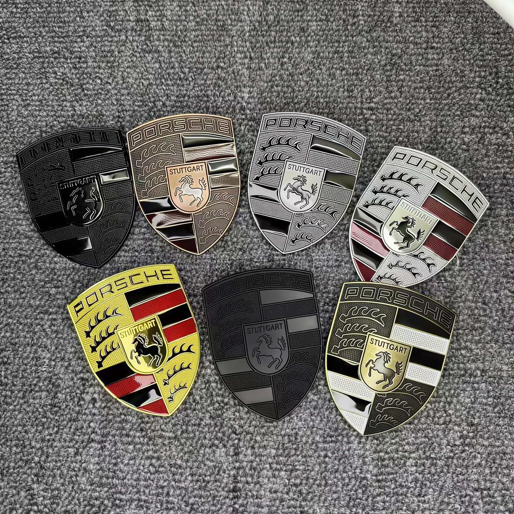 3D Metal Car Logo Badge Sticker Rear Trunk Front Hood Emblem Decal High-Quality Automotive Exterior Accessories