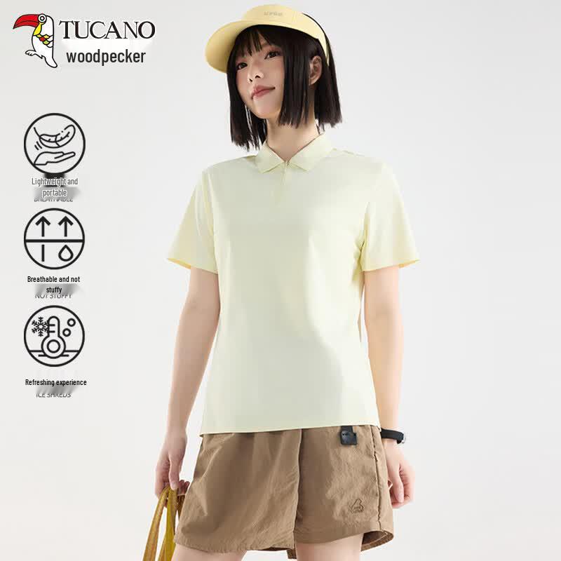 TUCANO Men s Ice Silk Half-Zip Polo Shirt 4XL