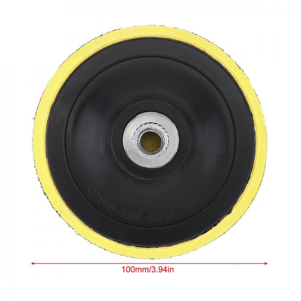 4 " INCH BACKUP BACKING POLISH SANDING SANDING DISC PAD FOR ELECTRIC GRINDER 4 " INCH BACKUP BACKING POLISH SANDING SANDING DISC PAD FOR ELECTRIC GRINDER