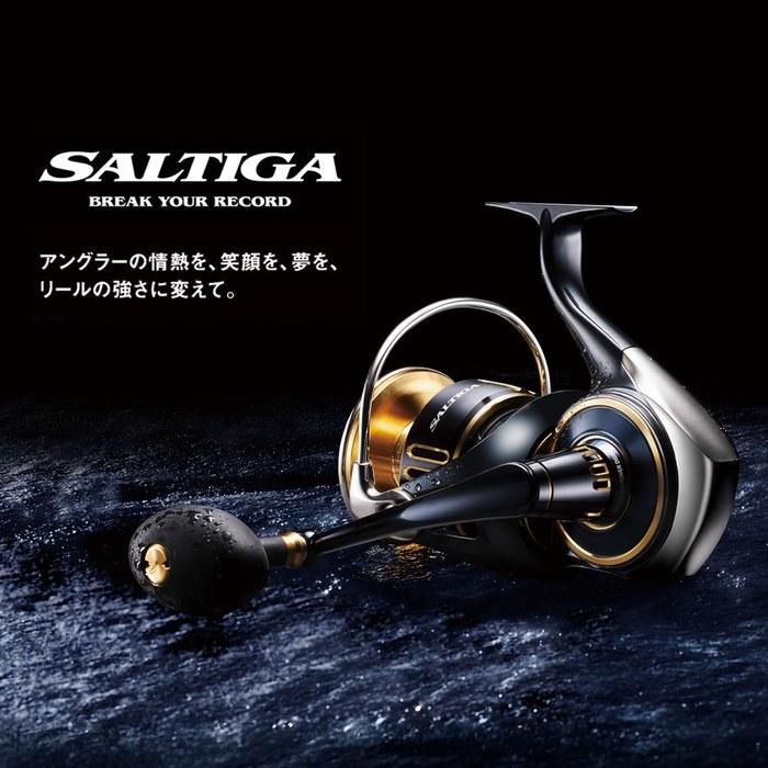 Daiwa SW Spinning Reel 25 Saltiga 14000-P Navy X Gold