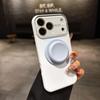 Magnetic Protective Case with Stand for iPhone 17 Pro Max - Apple 16 Liquid, Large Window, Candy Color