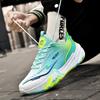 Men's Basketball Shoes Breathable Cushioning Non-Slip Wearable Runing Shoes Gym Training Athletic Basketball Sneakers for Women