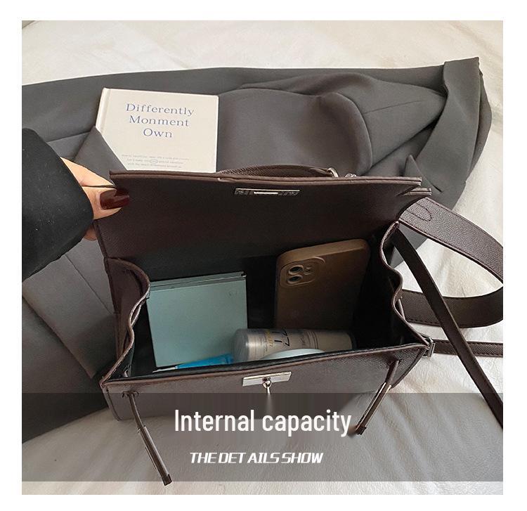 Frühling/Sommer 2025 Damen Luxushandtasche – Kelly-Stil Ein-Schulter Crossbody Kleine Tasche