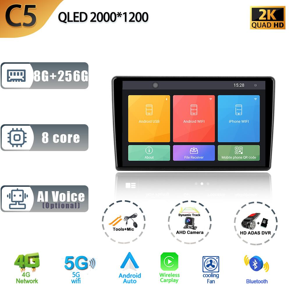 Android 13 For Kia Ceed 1 ED 2006-2012  Carplay Radio Car Multimedia Carplay Navigation 2 Din Screen Stereo Console