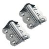 2/10Pcs Stainless Steel Butterfly Hinge Automatic Closing Flush Hinges Rustproof Spring Cabinet Door Window Hinge Home Hardware