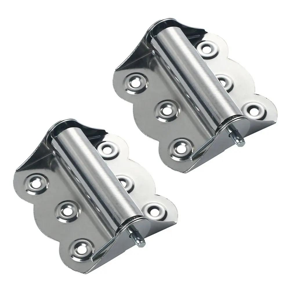 

2/10Pcs Stainless Steel Butterfly Hinge Automatic Closing Flush Hinges Rustproof Spring Cabinet Door Window Hinge Home Hardware