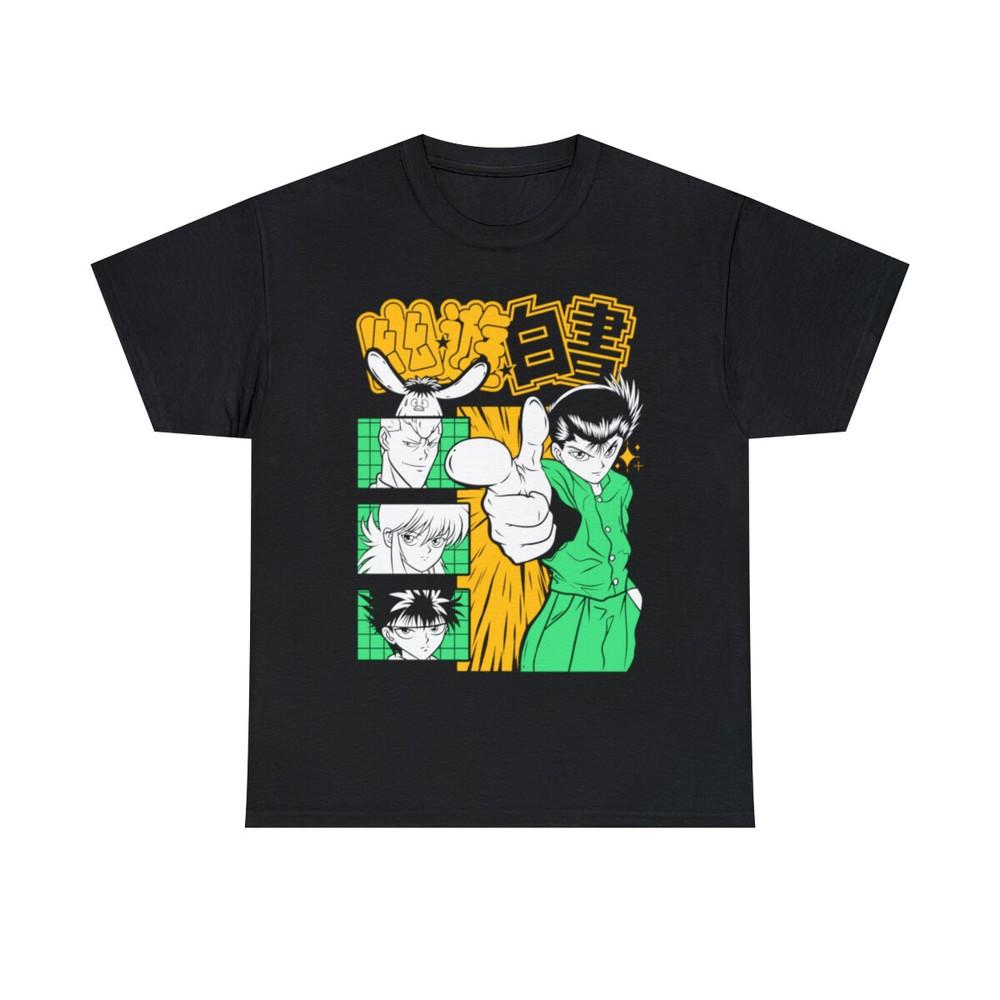 Yu Yu Hakusho Tshirtyusukehielkuwabara2023 Kurama Anime Tshirt Tee All Sizes S
