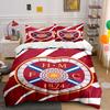 "Red H.M.C. Emblem Bedding Set" Bedding Duvet Cover Set Duvet Cover Pillowcases  (1 * Duvet Cover 2 * Pillowcases, without duvet insert)