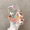 Kawaii śliczne lama alpaka zwierzęta kreskówki kolorowe etui na telefon dla iphone 13 11 12 pro XS MAX 8 7 6 6S Plus X 5S SE 2020 XR etui