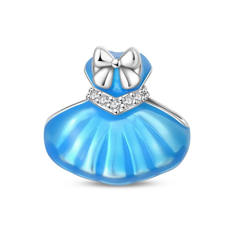 New Original Copper Blue Charms Holy Mother Palm Heart Cat Beads Pendants Fit Bracelet Necklace Diy Jewelry Gift