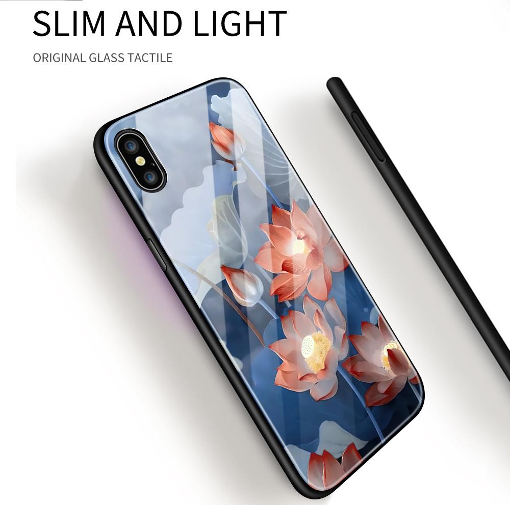 Tempered Glass Phone Case For OPPO Reno13 Reno14 Realme 11 12Pro 14 GTNeo6 C21Y C53 C75 OnePlus Nord2 NordCE3Lite Soft Edge Shockproof Smooth Shell