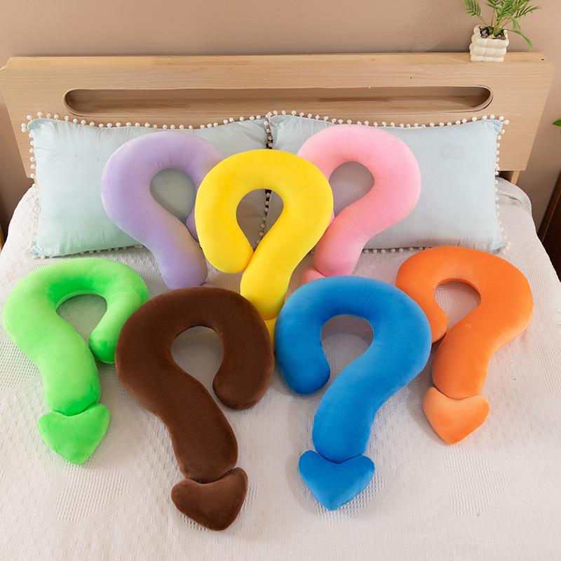 Love Heart-shaped U-shaped Pillow Nap Pillow Plush Doll Plush Toys Student Dormitory Airplane Travel Send Girlfriend Neck Pillow