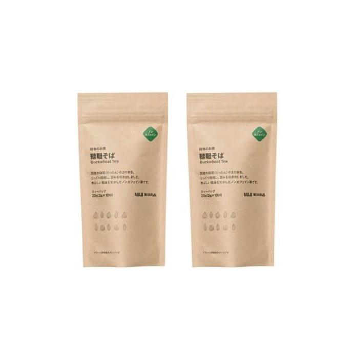 Bulk Purchase Muji Tartary Buckwheat Tea 20g (10 bags) 2 pack set Grain Beauty Honma Dekka TV