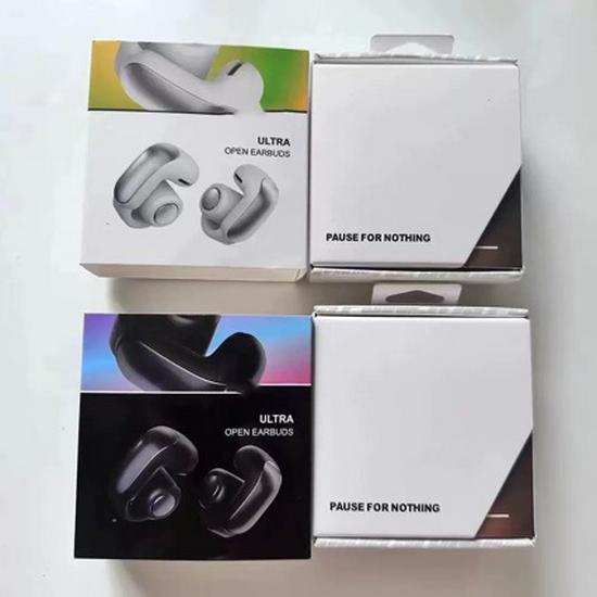 

V12 Ultra Open-Ear Bluetooth Headphones with Ear Clip and Spatial Audio Gradient Purple