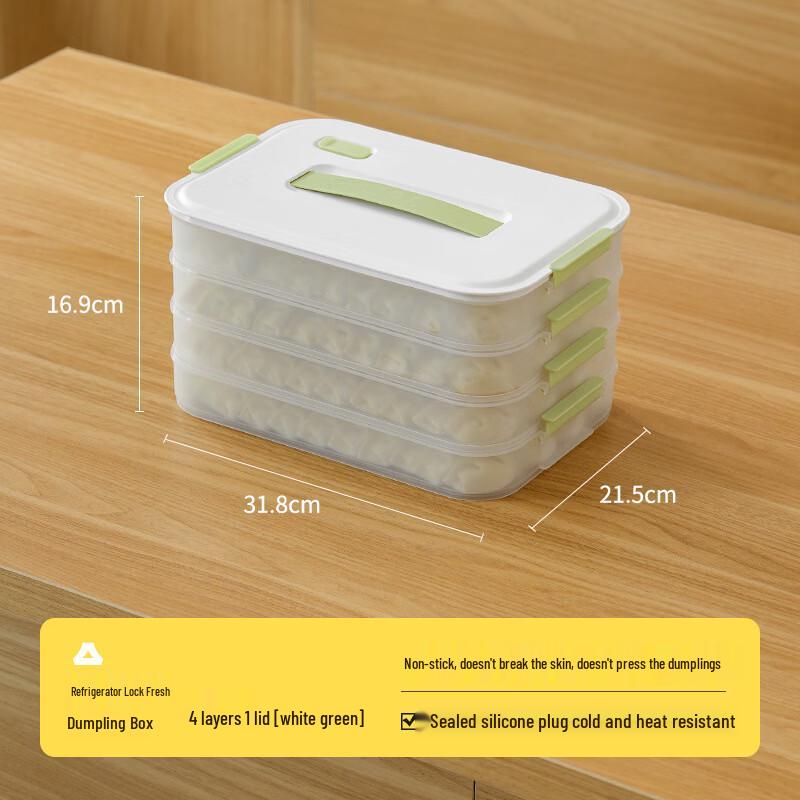 Dumpling Freezer Storage Container