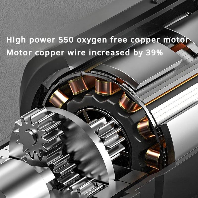 220W/300W Lithium Cordless Electric Wrench 3/8 Inch Right Angle Ratchet Wrench Drill Disassembly Nut Repair Tool