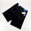 RogueWave Retro Hip Hop Cartoon Graphic Streetwear Denim Shorts Y2k Embroidery Baggy Jorts Harajuku Gym Basketball Shorts Men