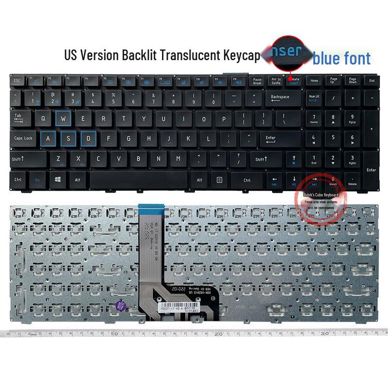 

Compatible Keyboards for Mechanic F117-V/V56T, VA65T, V26, VSG65, GV65, and F117-VC/VD/VG Models
