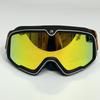 Motorradbrille, Retro Harley SUV Fahrbrille, Winddicht und Sanddicht, Tag und Nacht Universelle Helmbrille