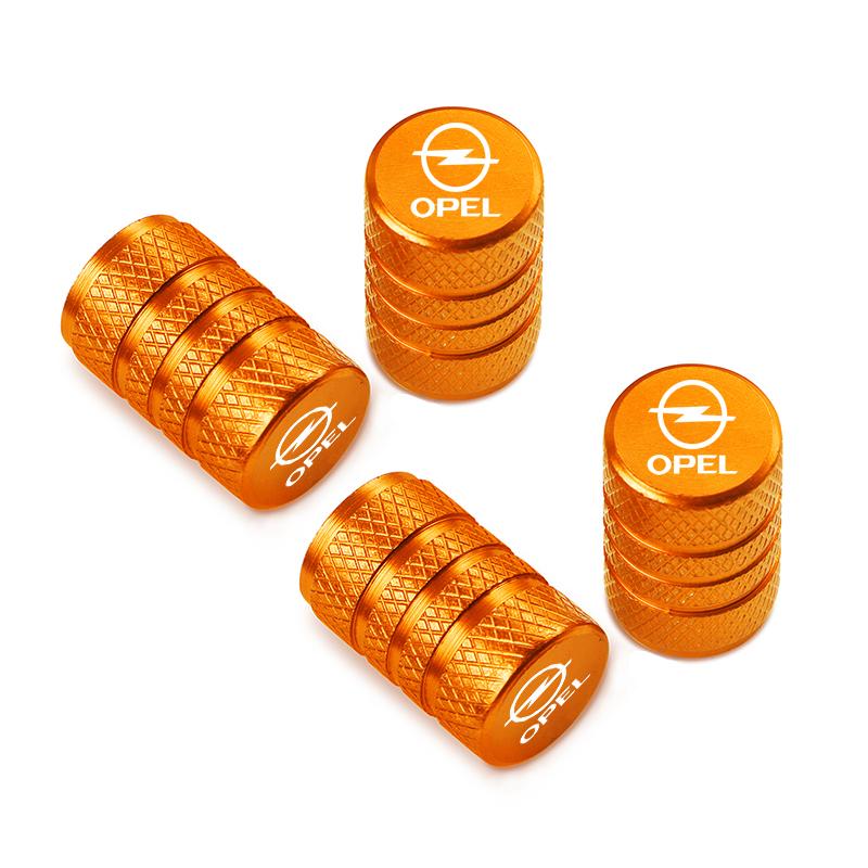 Car Wheel Tire Valve Caps Tyre Stem Covers Airdust Waterproof For Opel Astra GTC Insignia Antara Meriva Zafira Vectra Mokka