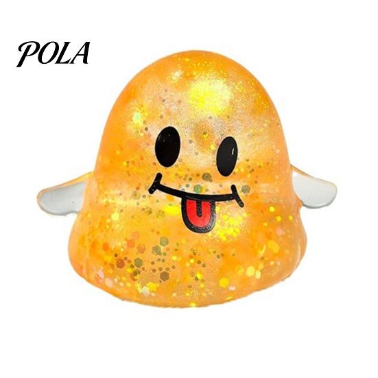 Tragbare Stressabbau-Spielzeuge Halloween Geist Relief Spielzeug, Weiche gruselige Quetsch-Partygeschenke Cartoon Sensorisch für Erwachsene und Kinder Dehnbares Spielzeug