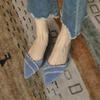 Fashion Denim Pointed Toe Blue Ladies Footwear Elegant Party Solid Color Social Fashionable 2025 Trend Chic Point 39 Women's Flat Shoes
