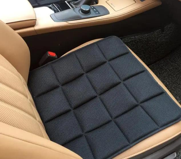 Office Chair Car Seat Cushion Solid Color Square Breathable Mesh Fabric Bamboo Comfortable Seat Sofa Cushion 45x45cm