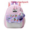 Panda Rabbit Tiger Mushroom Lotso Printed Backpack Breathable Schoolbag Cartoon