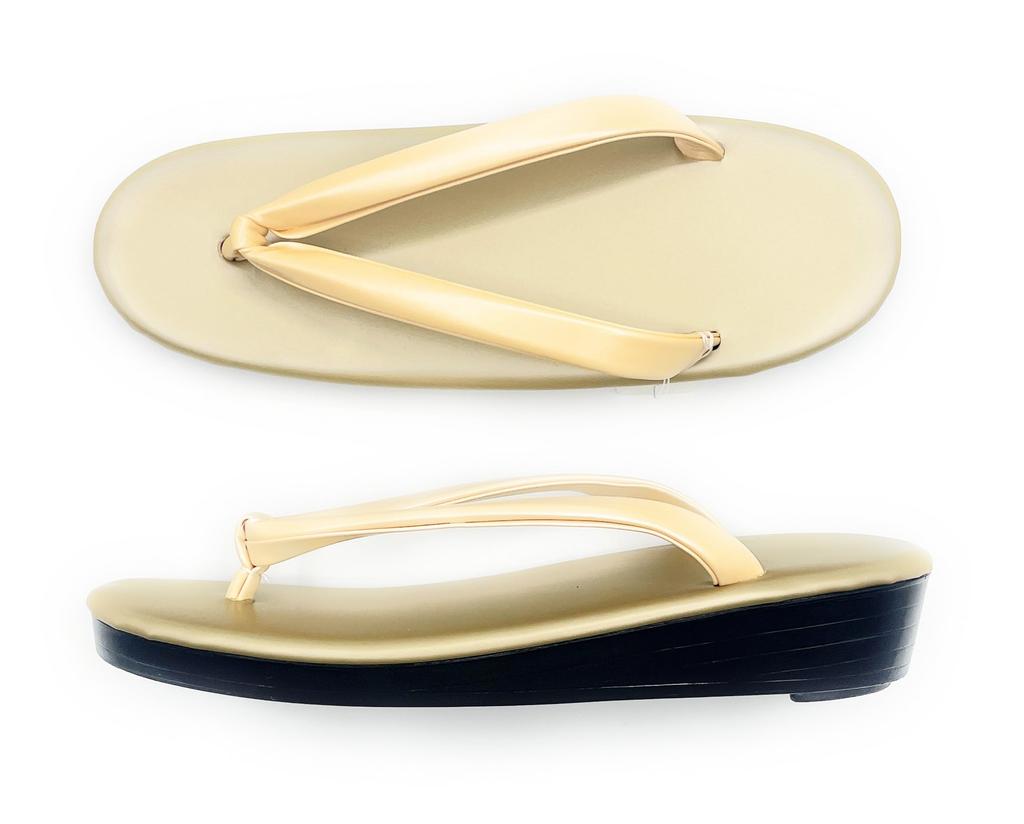Kimono Made in Japan Zori Sandals for Business Use at Kimono Solid One Size Fits All LL [Asakusa Market] [Our Original] Urethane-Soled [Suitable Inns,