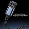 Fast Charging Aluminum USB C To USB A Charging Cord Soft Braided For Watches Power Cord