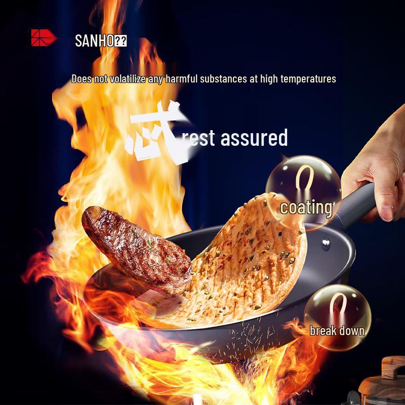 Sanhe Titanium Alloy Non-Stick Frying Pan