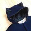 Angel Baby Fleece Cape, Anti-Static, Made in Japan, Newborn, Cold Protection, 50-80cm, T4912 (Navy)