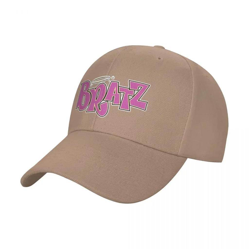 Bratz Logo Casual Baseball Cap Spring Trucker Hat Wholesale Outdoor Gym Snapback Cap Unisex Men Trendy Baseball Caps
