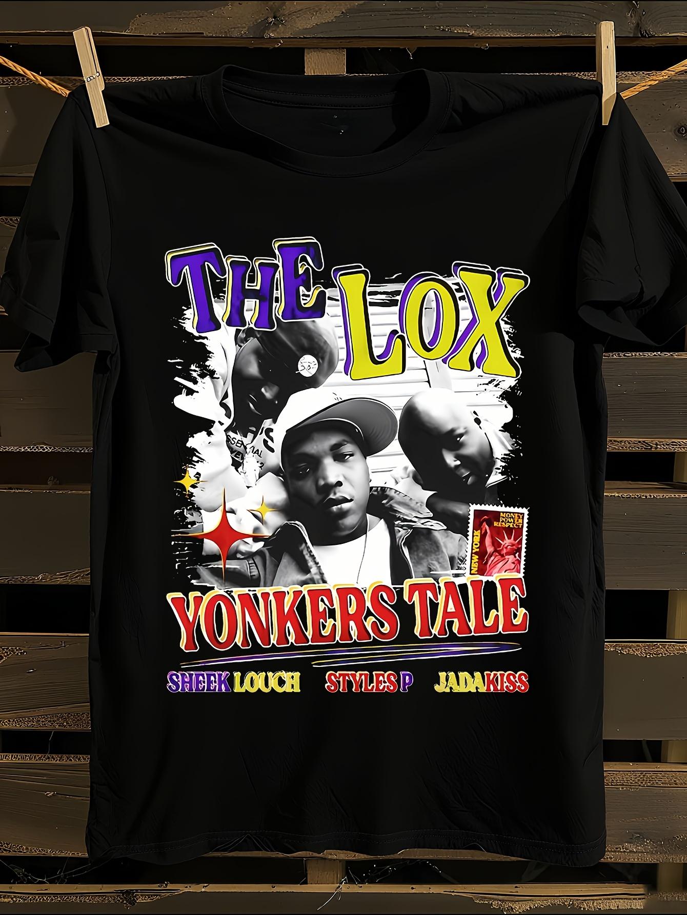 The Lox Yonkers Tale Vintage Tshirt Vintage 90s Hip-Hop T... M