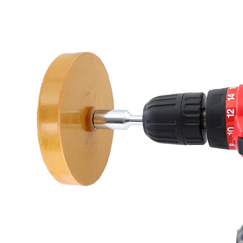 

4000rpm 1*Decals Removal Eraser Wheel 1*Drill Adapter Pneumatic Rubber With Drill Adapter Removal Eraser Wheel China Mainland