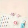 4 Pieces Per Set Mini Cartoon Cat Paw Fixing Clip File Clip Diary Folder Student Stationery and Office Supplies
