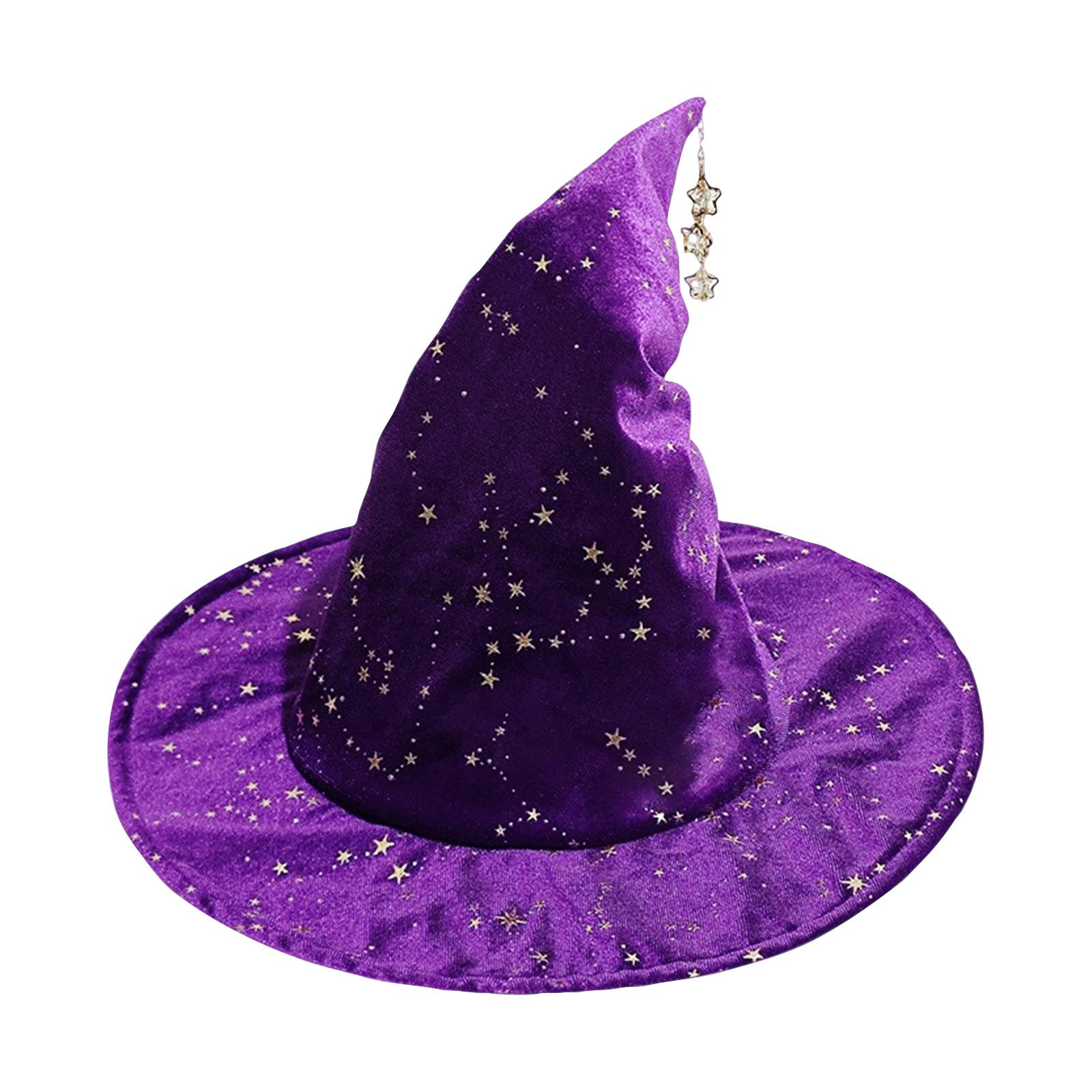 

Halloween Witch Hat, Solid Color Witch Hat, Halloween Witch Hat, Halloween Accessories, One Size фиолетовый